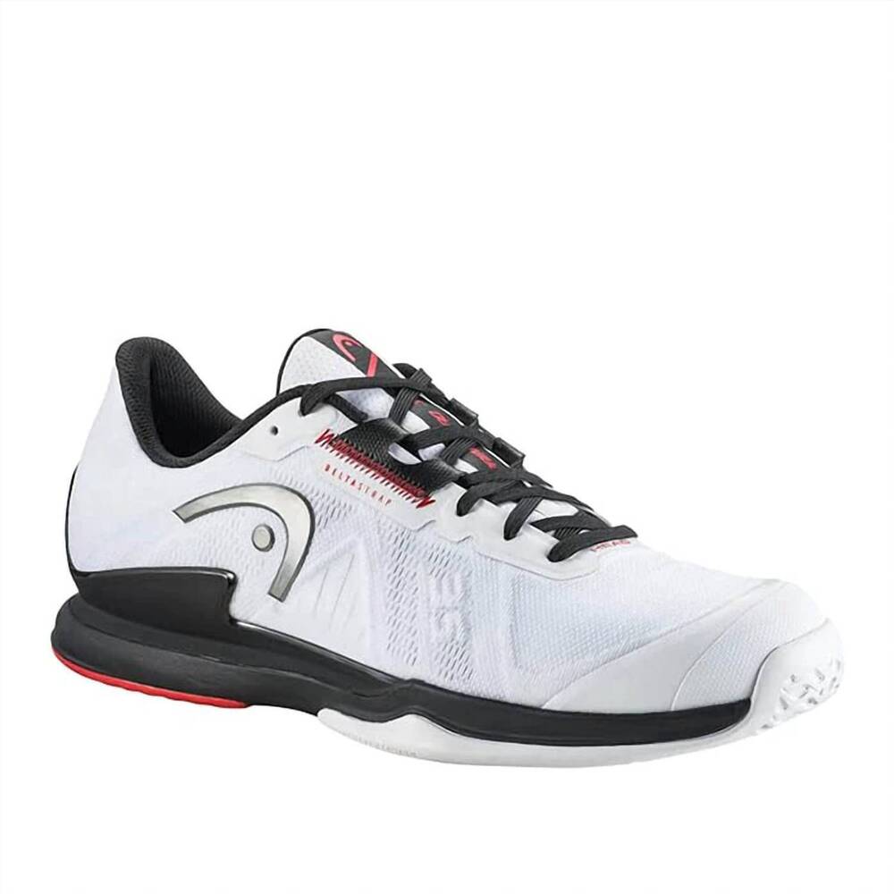 NEW HEAD men's sprint pro 3.5 shoes in black/white
